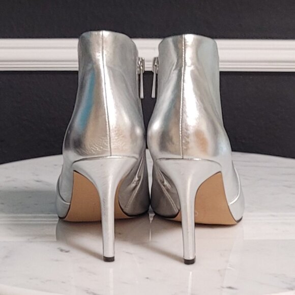 Jessica Simpson JS-Layra Platinum Metalic Booties – Size 9 - Picture 5 of 9